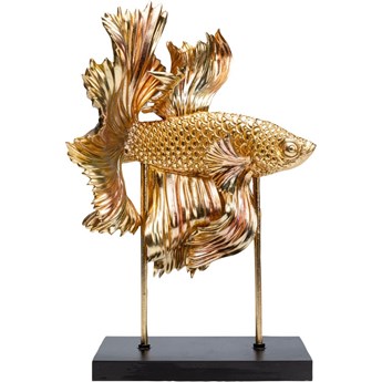 Figurka dekoracyjna złota ryba 34x29 cm