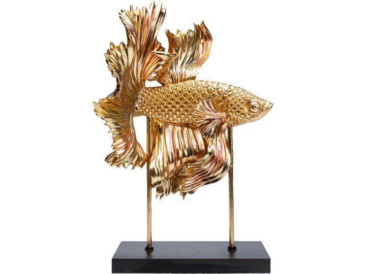 Figurka dekoracyjna Betta Base 34x49 cm złota