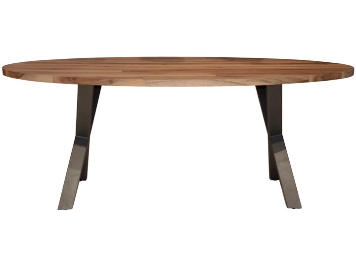Stół Daytona 200x105 cm orzech - nogi ciemnoszare Kształt blatu Prostokątny Kolor Brązowy