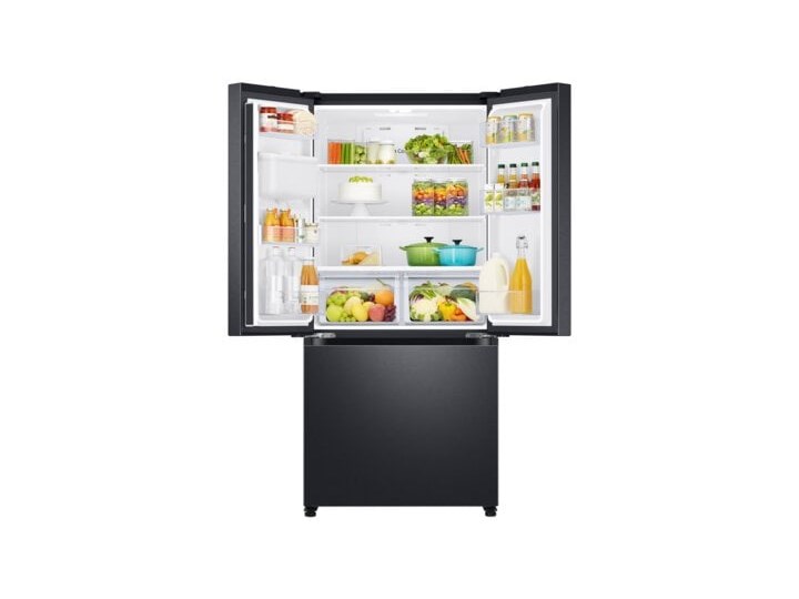 Lodówka SAMSUNG RF50A5202B1/EO No frost 177.6cm Grafitowa Podajnik wody Kostkarka Dwudrzwiowe Szerokość 81,7 cm Kategoria Lodówki Kolor Szary
