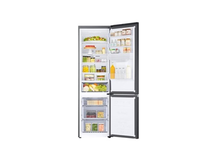 Lodówka SAMSUNG RB38T650EB1 No frost 203cm Grafitowa Podajnik wody Jednodrzwiowe Kolor Szary