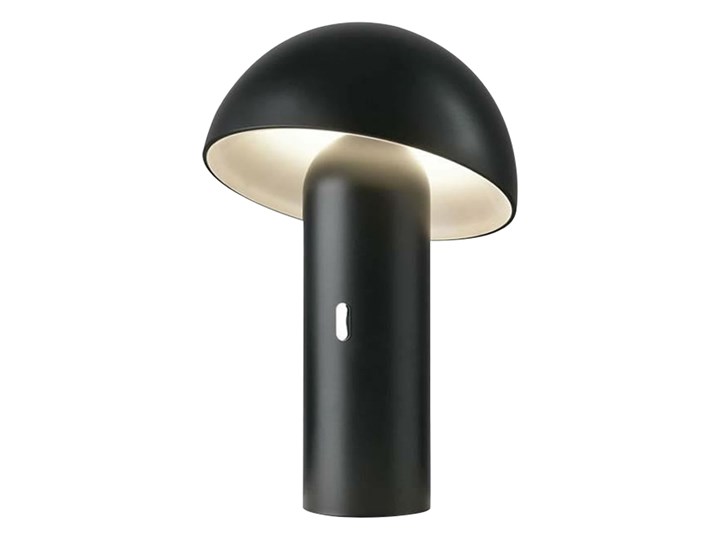 NEW GARDEN lampa biurkowa ENOKI NEGRO INDOOR & OUTDOOR czarna - LED, wbudowana bateria Kategoria Lampy stołowe