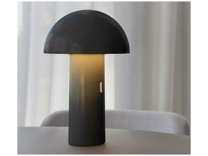 NEW GARDEN lampa biurkowa ENOKI NEGRO INDOOR & OUTDOOR czarna - LED, wbudowana bateria Kategoria Lampy stołowe