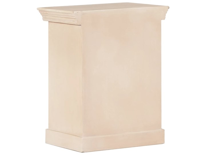 vidaXL Szafka nocna, 40x30x50 cm, lite drewno mango Pomieszczenie Sypialnia Głębokość 30 cm Nocne Uniwersalne Szerokość 40 cm Typ Nocne