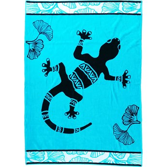 Ręcznik plażowy "Peninsule - King" w kolorze błękitnym - 200 x 140 cm