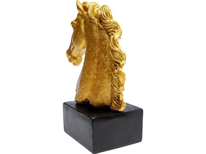 Figurka dekoracyjna Fidelis 15x21 cm złota Kategoria Figury i rzeźby Kolor Złoty