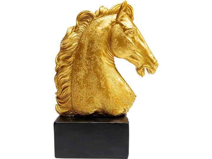 Figurka dekoracyjna Fidelis 15x21 cm złota Kolor Złoty Kategoria Figury i rzeźby