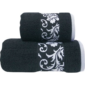 Ręcznik bawełniany Greno ciemno-popielaty RFO-05