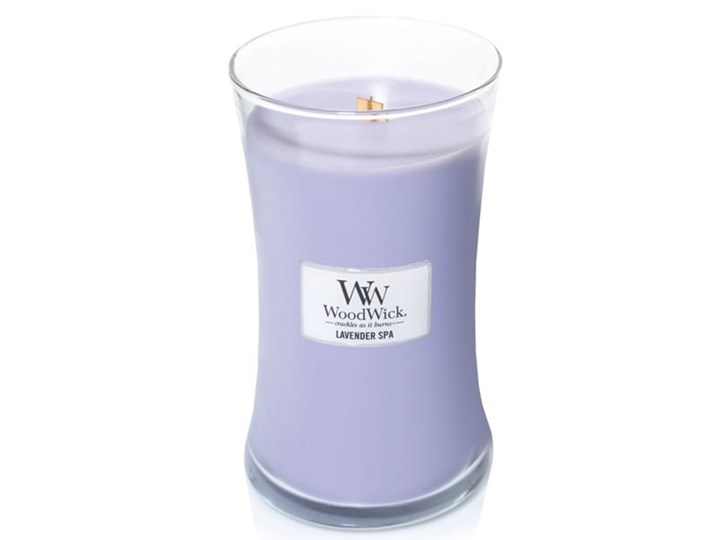 Świeca zapachowa WoodWick Core L - Lavender SPA Drewno Podgrzewacz Kategoria Świeczniki i świece