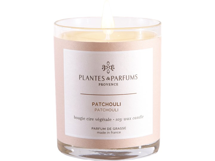 Świeca zapachowa perfumowana - Patchouli - Paczuli Szkło Kategoria Świeczniki i świece