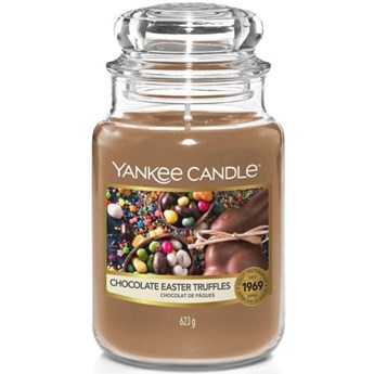 Świeca zapachowa Yankee Candle DUŻA - Chocolate Easter Truffles
