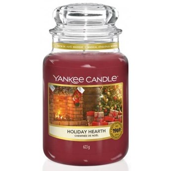 Świeca zapachowa Yankee Candle DUŻA - Holiday Hearth
