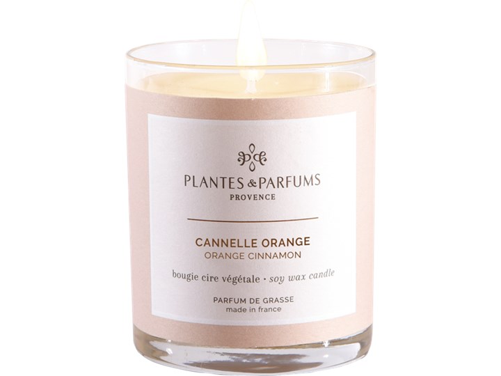 Świeca zapachowa perfumowana - Cinnamon & Orange - Pomarańcza z cynamonem Szkło Kategoria Świeczniki i świece