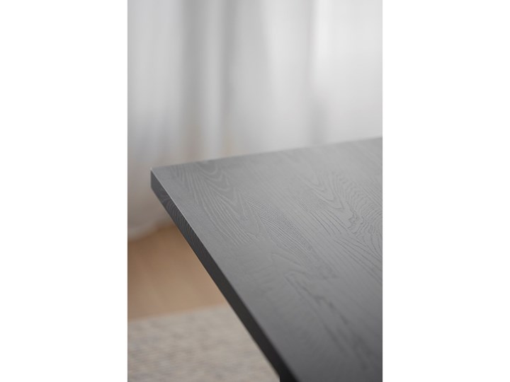 Stół Emmett 240x95 cm jesion czarny Drewno Kategoria Stoły kuchenne