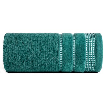 Ręcznik "Amanda" w kolorze ciemnoturkusowym