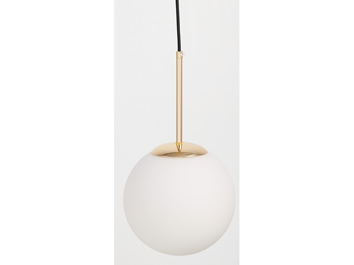 NOWOCZESNA LAMPA WISZĄCA ZŁOTA FREDICA D20 Styl Tradycyjny Metal Szkło Lampa z abażurem Lampa z kloszem Styl Glamour