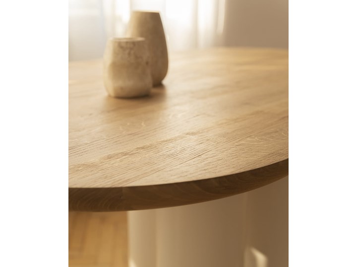 Stół drewniany object055 Wysokość 76 cm Kategoria Stoły kuchenne Stal Drewno Pomieszczenie Stoły do jadalni