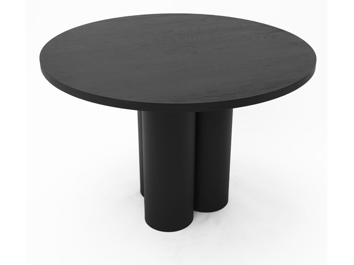 Stół Okrągły object035 marmurowy Drewno Kamień Wysokość 77 cm Szkło Stal Wysokość 75 cm Długość po rozłożeniu