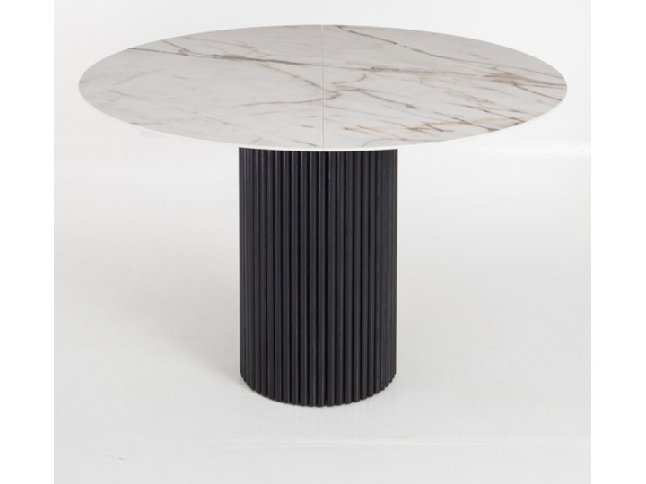 Stół Gherim ceramiczny blat rozkładany Ceramika Wysokość 75 cm Marmur Płyta MDF Drewno Pomieszczenie Stoły do jadalni