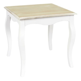 Kwadratowy stolik pomocniczy w stylu retro Victoria