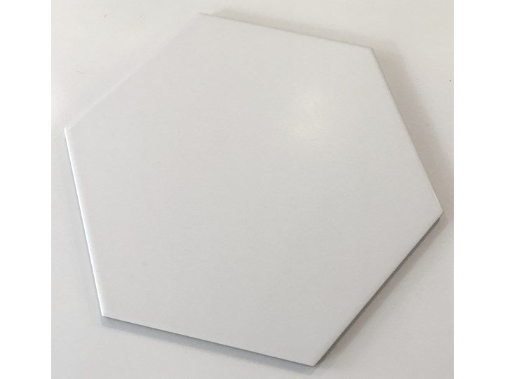gres HEXON WHITE MAT 25x28 25x28 cm Płytki podłogowe Płytka bazowa Heksagon Powierzchnia Matowa
