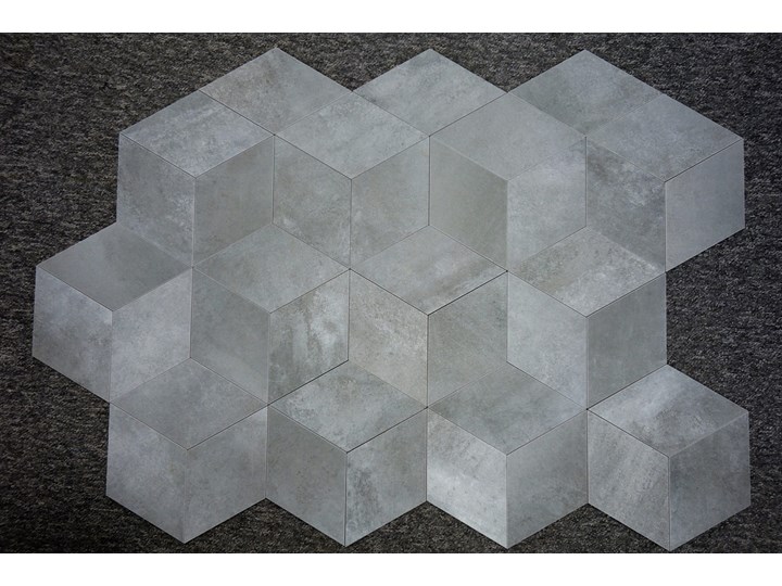 gres ROMBUS MADOX antracyt 27x15 Płytka bazowa Heksagon 15x27 cm Płytki podłogowe Kategoria Płytki