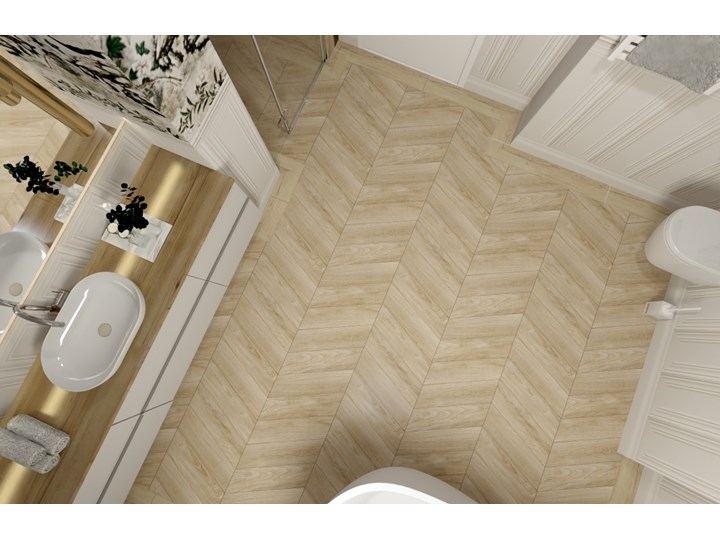 gres CHEVRON BOSCO PRIMAVERA 59x15 Kategoria Płytki Jodełka Płytki podłogowe 14,8x59,8 cm Powierzchnia Naturalna