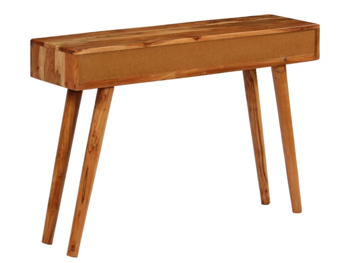 Konsola z drewna akacjowego - Aldea Z szufladą Drewno Szerokość 118 cm Styl Tradycyjny Wysokość 80 cm Styl Vintage