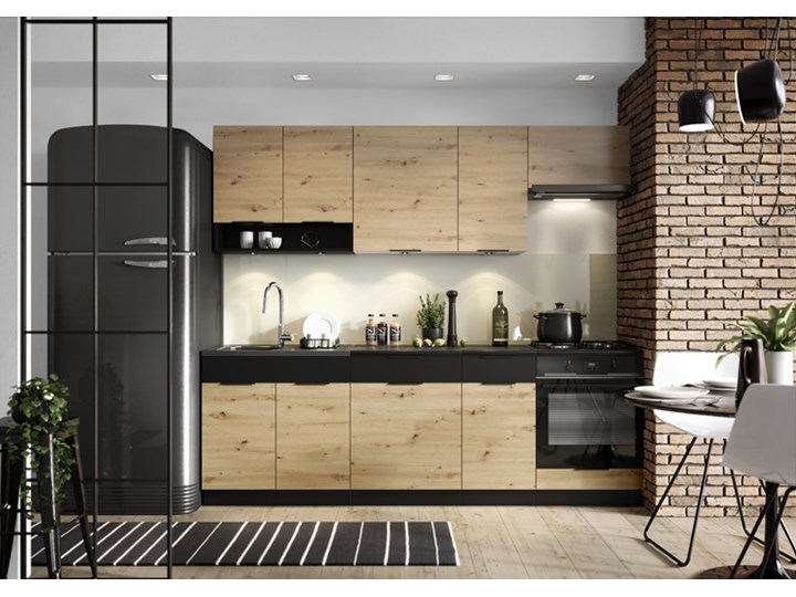 Szafka do zabudowy piekarnika 60 cm - Orion 17X Płyta MDF Drewno Kolor Beżowy