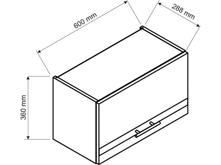 Szafka kuchenna na okap 60cm - Lungo 12X Kategoria Szafki kuchenne Szafka wisząca Do zabudowy Płyta MDF Drewno Kolor Beżowy