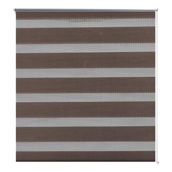 vidaXL Roleta Zebra (70 x 120 cm) Kawowa