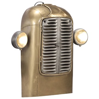 vidaXL Lampa ścienna, inspirowana traktorem, żelazo