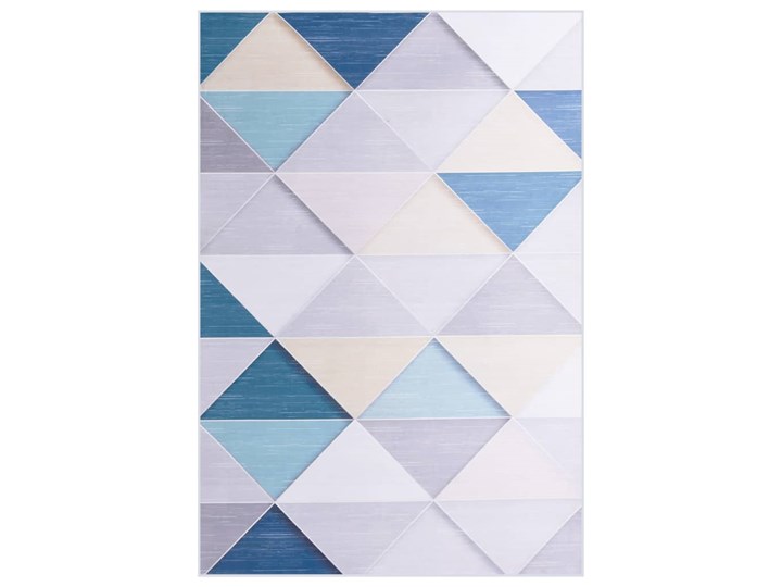 vidaXL Dywan z nadrukiem, wielokolorowy, 160 x 230 cm, tkanina Bawełna Prostokątny Poliester Dywany 160x230 cm Kolor