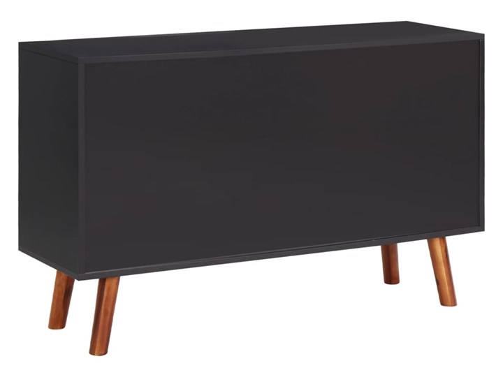 vidaXL Komoda, 110 x 35 x 70 cm, lite drewno akacjowe i MDF Płyta MDF Szerokość 105 cm Głębokość 35 cm Szerokość 110 cm Kategoria Komody