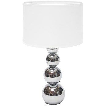 Ranex Lampa stołowa, 25x25x43 cm, biała
