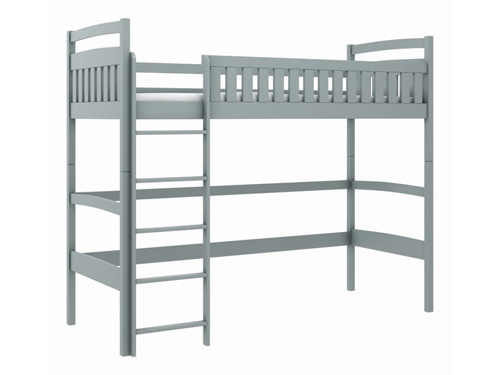 Łóżko piętrowe ANTRESOLA MIA 90x200 sosna Lano Meble Drewno Łóżko na antresoli Kategoria Łóżka dla dzieci