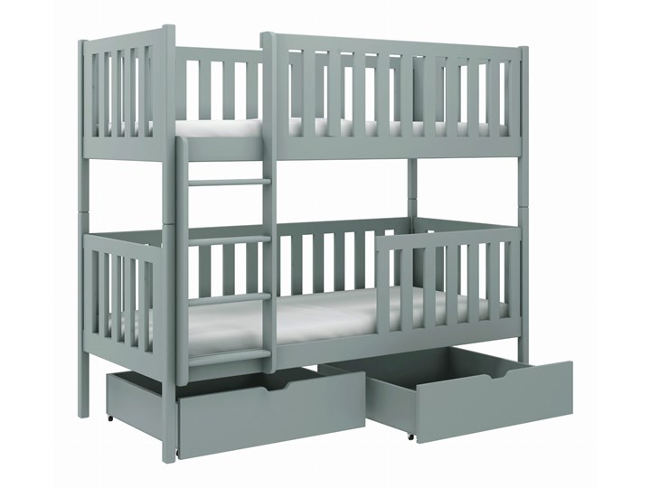 Łóżko piętrowe MICHALINA 80x180 biel Lano Meble Drewno Kategoria Łóżka dla dzieci Rozmiar materaca 80x180 cm