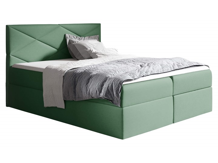 Łóżko kontynentalne 160x200 SERGIO / z pojemnikiem Tkanina Kategoria Łóżka do sypialni