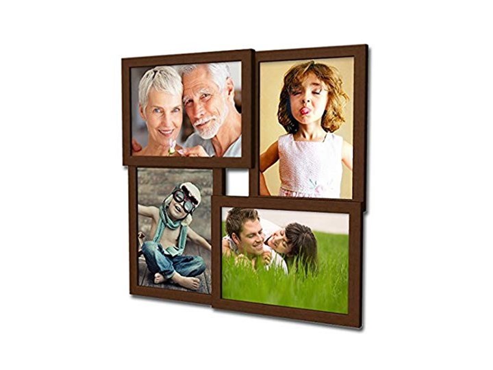 Multirama Olivia 3D 405 Ramka na zdjęcia 10x15 : Kolor - ciemny brąz, Rozmiar ramki - 10x15 cm