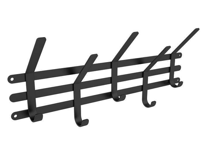 Wieszak Metalowy na ubrania - MINI Czarny