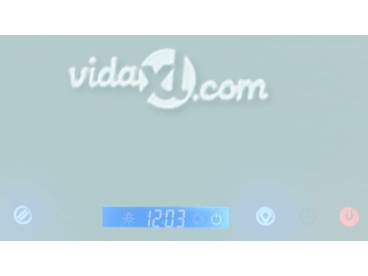 vidaXL Okap kuchenny z dotykowym wyświetlaczem, 900 mm, biały Kategoria Okapy