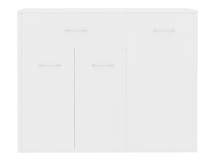 vidaXL Szafka, biała, 88 x 30 x 70 cm, płyta wiórowa Płyta MDF Z szafkami i szufladami Szerokość 105 cm Głębokość 30 cm Szerokość 88 cm Styl Minimalistyczny