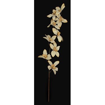 Kwiaty orchidei, długość ok. 90 cm złote