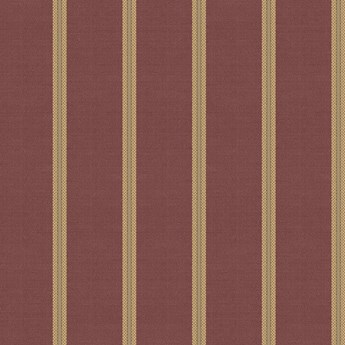 Noordwand Tapeta Classic Stripes, bordowa