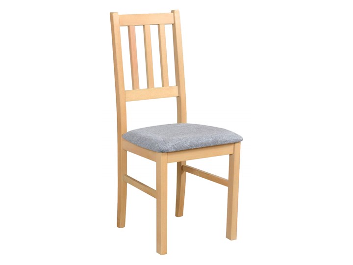 Krzesło drewniane BOS 4 Tkanina Kategoria Krzesła kuchenne Drewno Kolor Biały