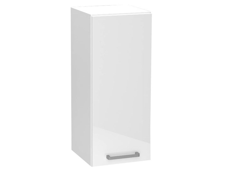 Biała górna szafka kuchenna - Elora 21X 30 cm połysk