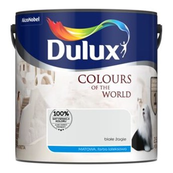 Farba lateksowa Dulux Kolory Świata Biale Żagle 2,5 l Dulux