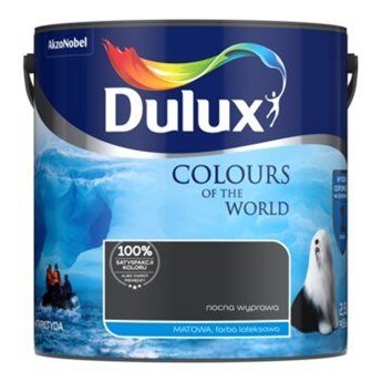 Farba lateksowa Dulux Kolory Świata Nocna Wyprawa 2,5 l Dulux