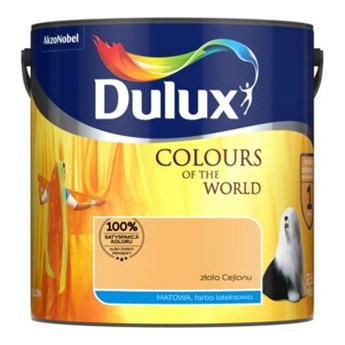Farba lateksowa Dulux Kolory Świata Złoto Cejlonu 2,5 l