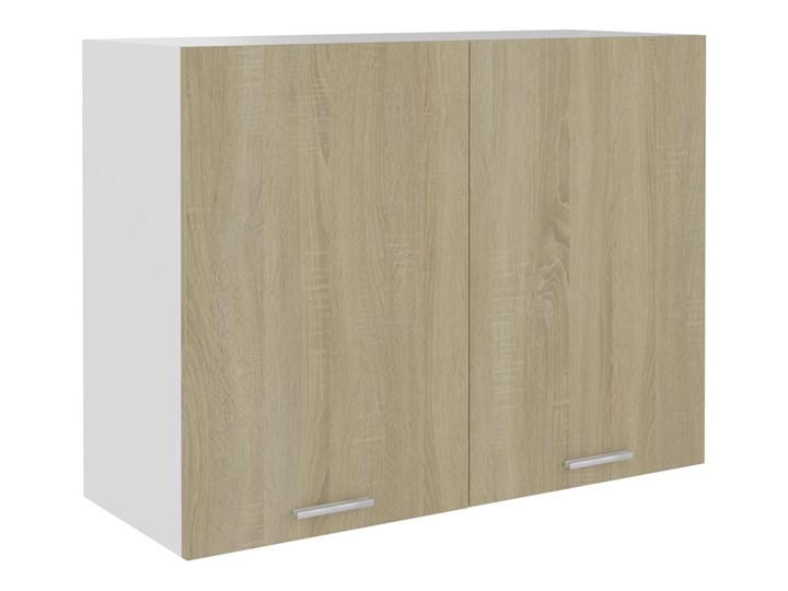 vidaXL Szafka wisząca, kolor dąb sonoma, 80x31x60 cm, płyta wiórowa Kategoria Szafki kuchenne Drewno Płyta MDF Kolor Beżowy